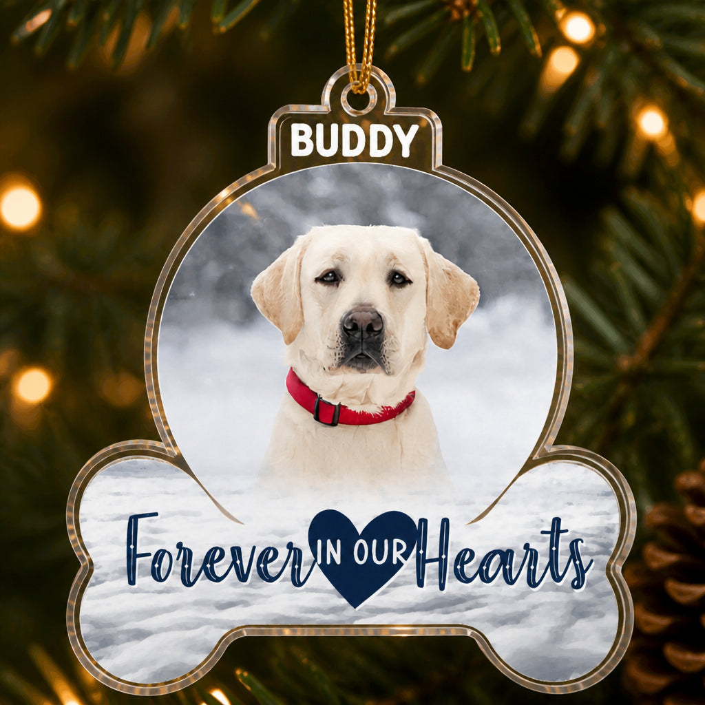 Pet Memorial Photo Ornament – Forever In Our Hearts - Personalized Shape Ornament faaf9ecd-bafd-42c8-ba84-60e584e4c8e7.jpg