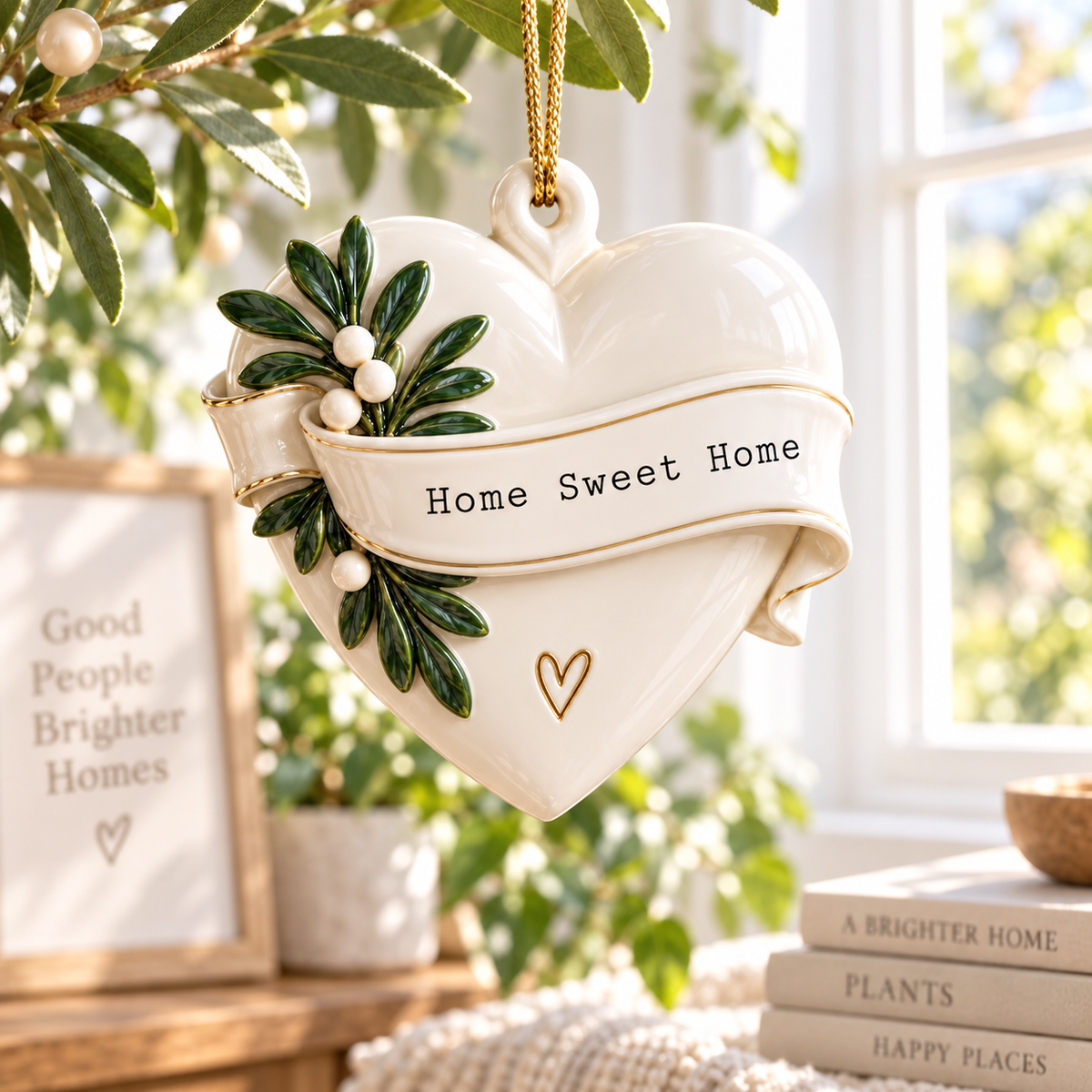 Custom Message Heart Ornament, Personalized 3D Christmas Keepsake, Ivory Ribbon and Botanical Design, Thoughtful Gift with Your Own Words fad5cadf-f428-440a-866c-404d5e73b8f3-61a5fdb8-6011-4459-95ad-02708a417753.png