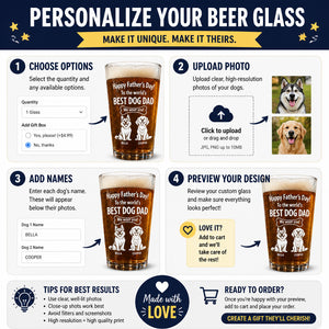 Best Dog Dad Photo Beer Glass – Father’s Day – Custom Pets & Names - Personalized Beer Glass fae78a6c-8300-4a73-a926-118cf58488dd.jpg