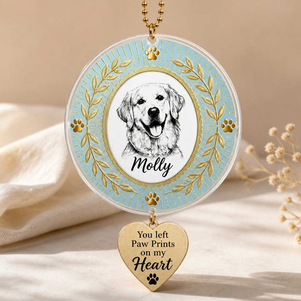 Angel Halo Pet Memorial Suncatcher with Custom Photo & Name - Personalized 1 Layered Suncatcher with Charm fae98295-090d-4eda-a1fd-0fe11e1c9fc1.jpg
