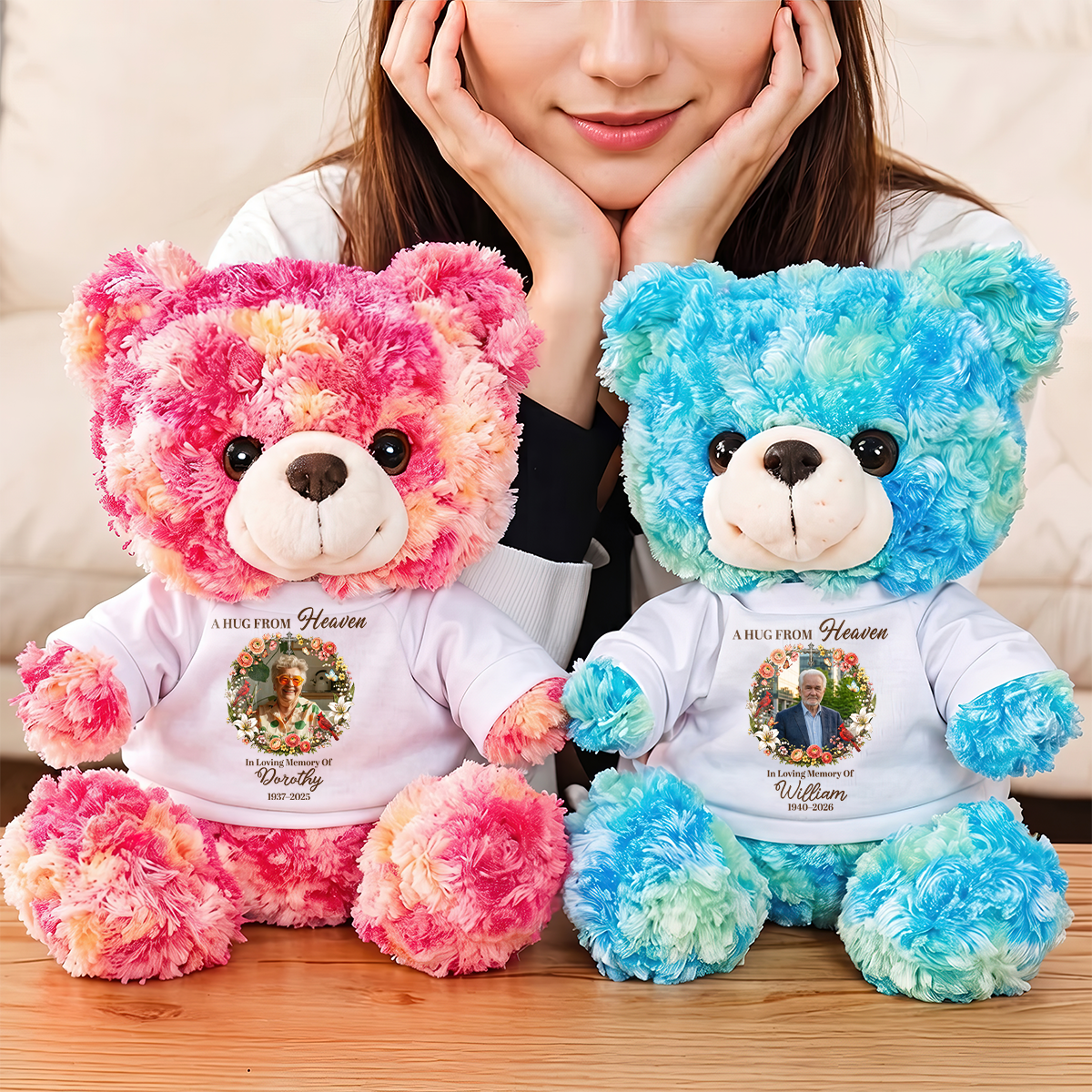 A Hug From Heaven Flower Forever In My Heart Teddy Bear - Memorial Gift - Personalized Plush Bear fb05eeea-d9e6-4b22-8828-baa3c298d82b-MOCKUP-7_4b950004-2404-4466-bc8f-5c3deb4d43ea.png