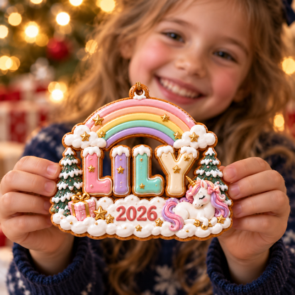 Personalized Unicorn Christmas Ornament 2026 – Custom Name with Pastel Rainbow, Holiday Keepsake Gift for Girls and Unicorn Lovers fb079e40-1018-40d0-85ab-5ed0ff8847d7-Lily-s-Unicorn-Christmas-Ornament-4.png