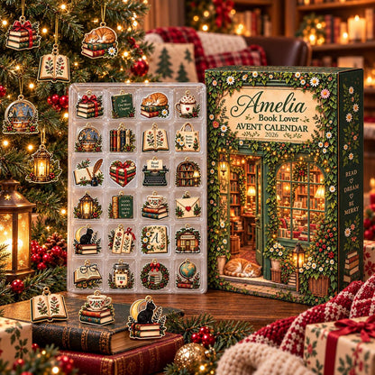 Personalized Book Lover Advent Calendar 2026, 24 Bookish Charms, Custom Reader Christmas Countdown Gift fb2624aa-c40b-48a8-a247-5e942cd81788-il_1588xN.8521440892_rxzy.jpg