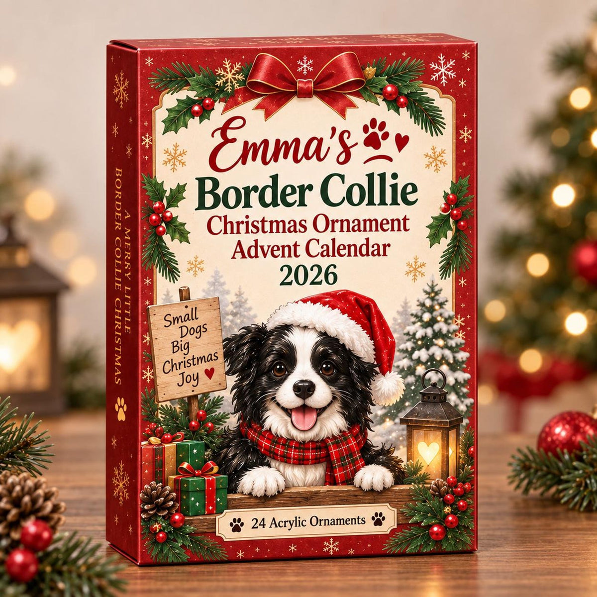 Personalized Border Collie Advent Calendar 2026, 24 Acrylic Dog Ornaments, Christmas Countdown Gift Box for Dog Lovers & Kids fb29fc81-cd38-4438-89de-37cf2258328a-il_1588xN.8569934266_sfnr.jpg
