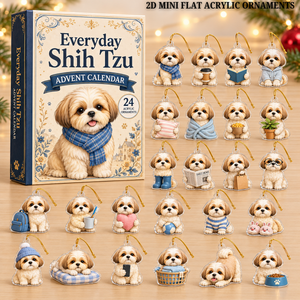 Everyday Shih Tzu Advent Calendar 2026 - 24-Day Festive Countdown, Acrylic Charms Blind Box - Gift For Shih Tzu Lovers fb36d04c-d543-4dd6-a81d-70212e1ee153-shih-tzu-text.png