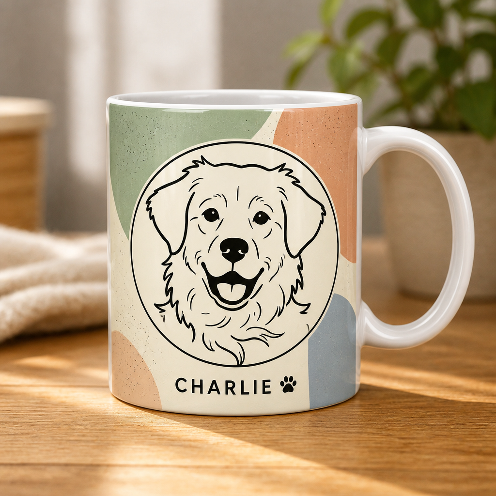 Custom Pet Portrait Mug – Bold Ink Medallion - Personalized Mug fb4f0c6d-fa45-49a2-871a-7ed8cd03c04c.png