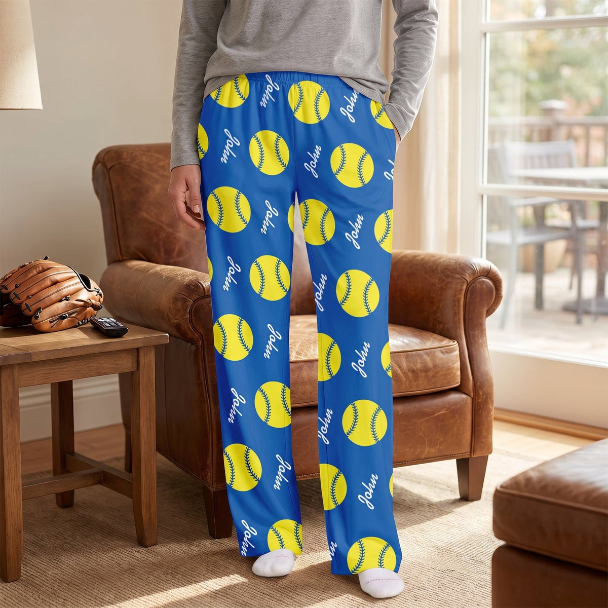 Life Is Better With Baseball - Personalized Pajama Pants, Gift For Baseball Lovers, Baseball Pajama Gift fb647eb2-4689-40cf-a301-7235c2079c31-workspace_quick_mockup_task_12687582-1a64-4d92-8dc2-15f71b230e12_variant_1_human_1.jpg