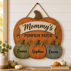 Mommy's Pumpkin Patch Personalized Wood Sign - Personalized Wood Sign fb704949-5779-4f51-9c69-48dd6c40413e.png