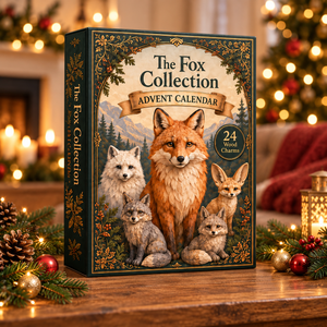 Wild Fox Kingdom Advent Calendar 2026 - 24-Day Festive Countdown, Wooden Charms Blind Box - Gift For Fox Lovers fbb7bd67-1d1f-4f61-a1d5-95bd00d3401a-fox-box.png