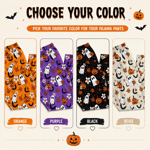 Ghost Pumpkin Halloween Pajama Pants, Women's Wide Leg Pajama Pants, Cute Spooky Lounge Pants, Fall Sleepwear, Halloween Gift for Her fbc6d80b-ba04-4928-9cf0-41065668915a-10.png