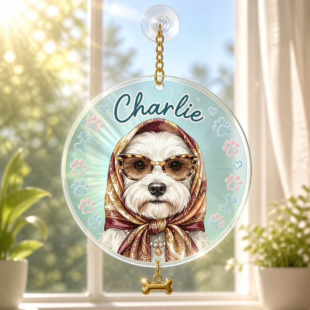 Custom Pet Portrait Phone Case – Retro Cameo with Name - Personalized 1 Layered Suncatcher with Charm fbd751ed-8359-4f88-b696-14c8d8c42357.png