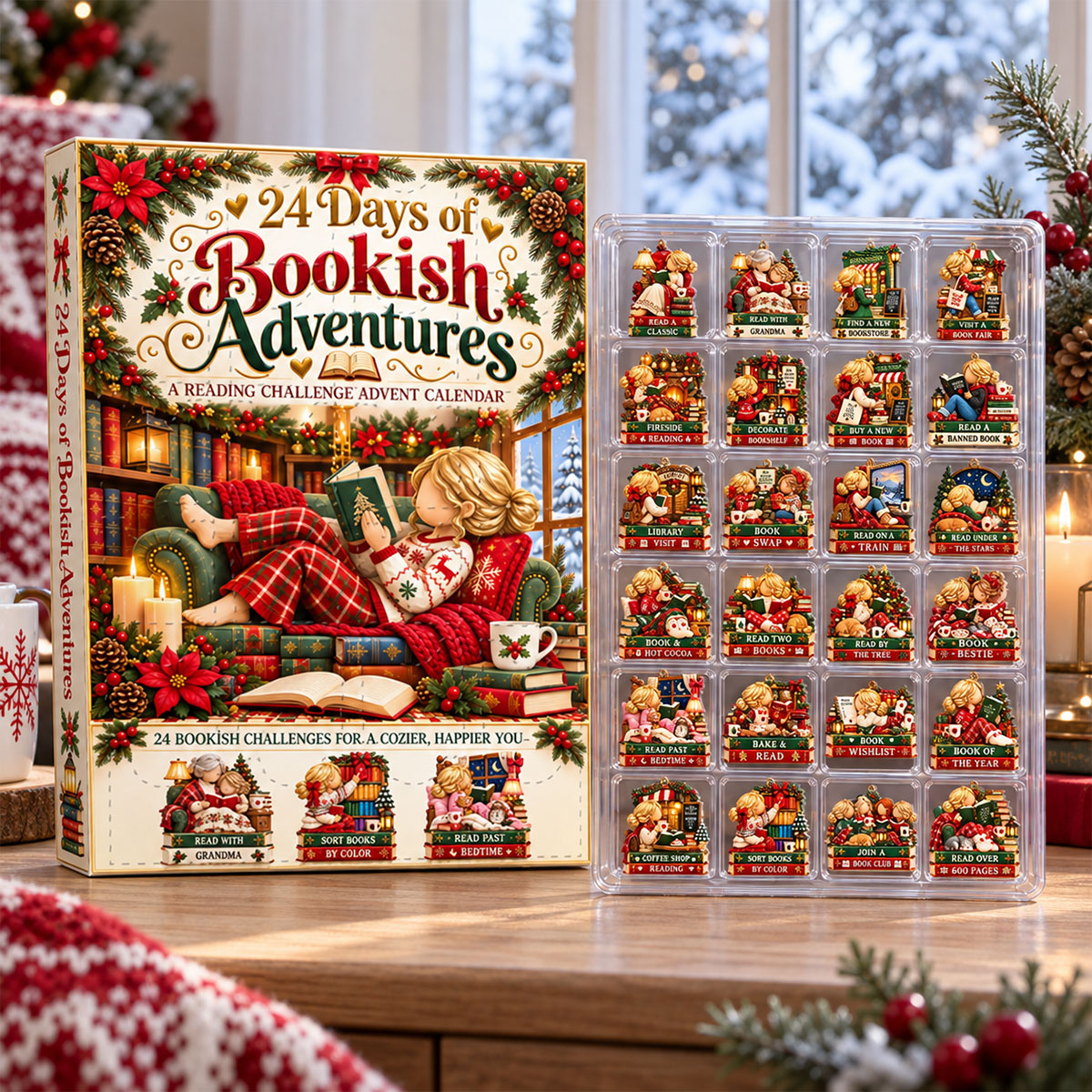 24 Days Of Bookish Adventures Gift For Granddaughter, Daughter, Book Lovers - Personalized Christmas Advent Calendar fbd7b02a-0dad-4f70-9d48-c7c2da26aa7f-w6_558d5999-e8d4-4c4a-b021-5604d96382a5.jpg