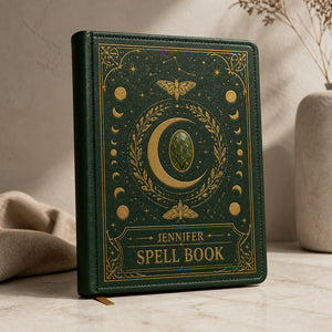 Personalized Lunar Spell Book Leather Journal - Personalized Graphic Leather Journal fbe280af-594e-46d9-8a35-0eb1638bcdb1.jpg