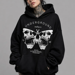 Underground Skull Butterfly Hoodie, Gothic Y2K Streetwear Sweatshirt, Graphic Skeleton Hooded Sweater, Unisex Hoodie fc05e597-9d7e-4201-ac33-0ebd861ba3e1-cfg.png