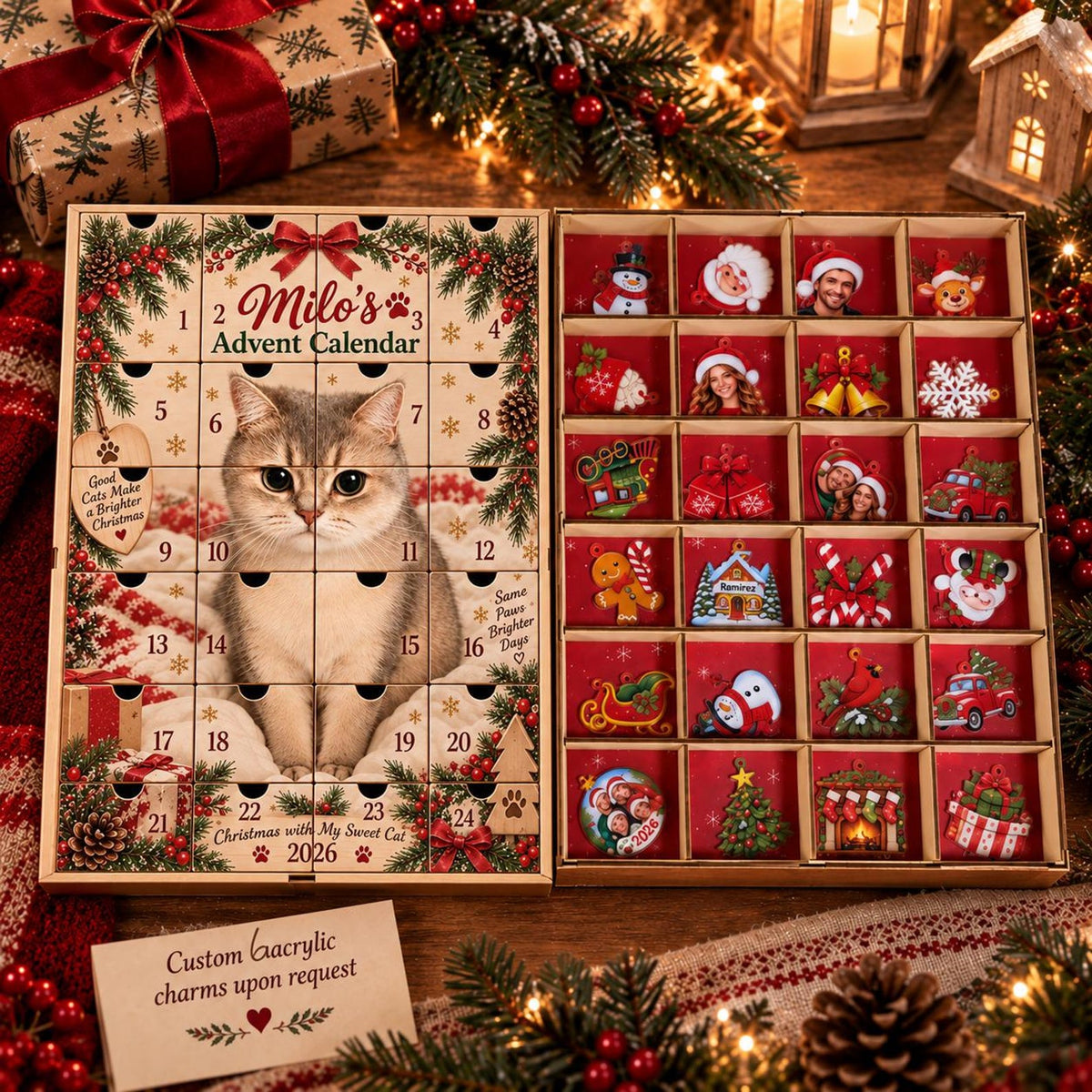 Personalized Pet Photo Wooden Advent Calendar, Custom Dog Christmas Countdown, 24 Door Puppy Keepsake, Dog Lover Gift, Pet Christmas Decor fc0875d4-4ddd-4f39-b2f1-29b03f0095ca-il_1588xN.8545613048_57lt.jpg