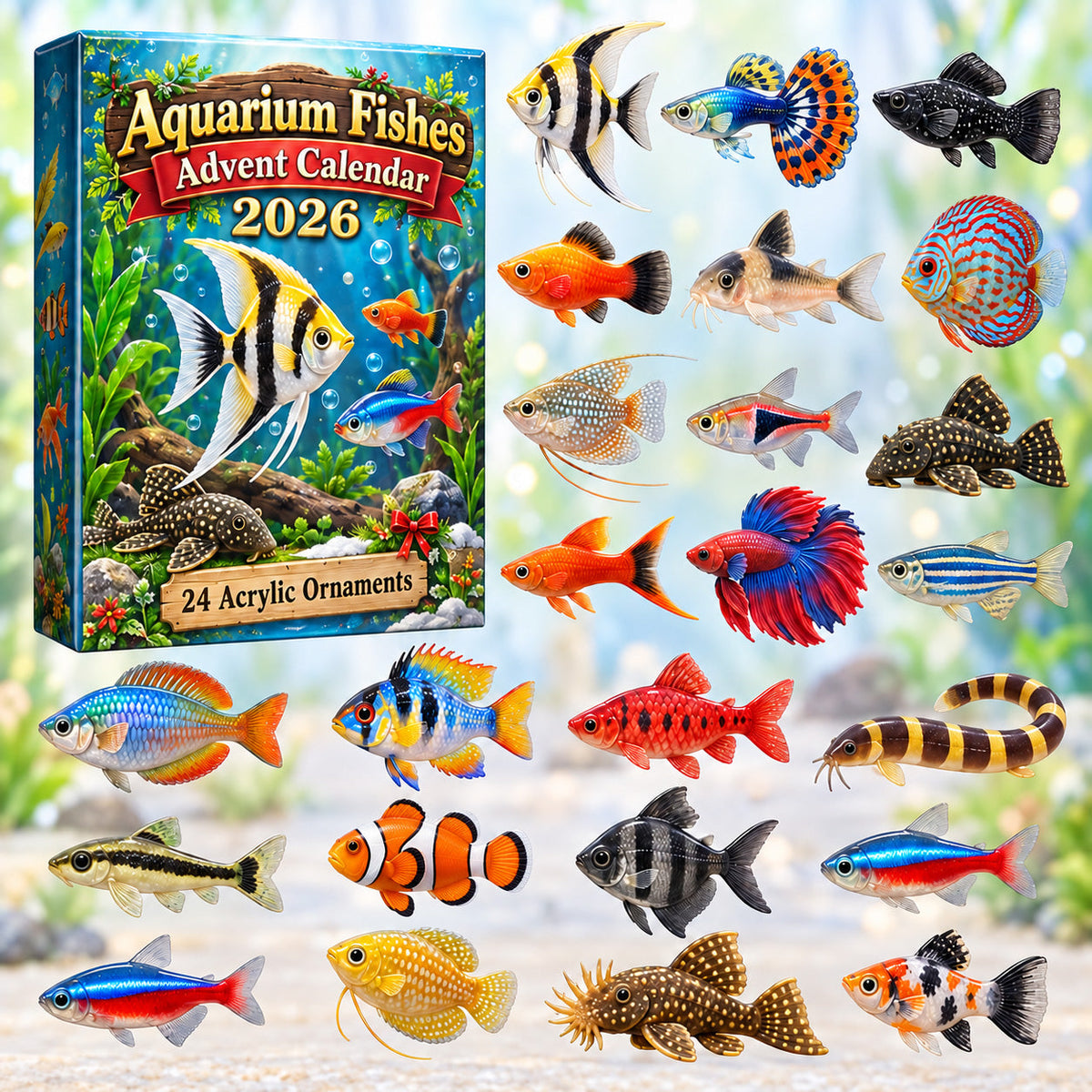 Aquarium Fishes Advent Calendar 2026 - 24-Day Festive Countdown, Acrylic Charms Blind Box - Gift For Aquarium Lovers fc213acd-bd64-4766-b47f-20d8da0a696c-fish.jpg