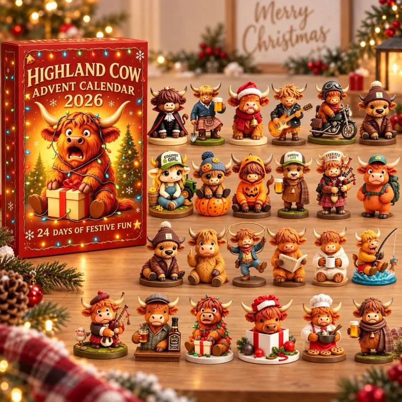 Highland Cow Advent Calendar 2026 24 Days Christmas Countdown 3D Collectible Figurines Farmhouse Holiday Decor Gift for Cow Lovers fc21580d-1631-403e-a5c9-ebeb4b63f069-sdfgdfsg-6-.webp
