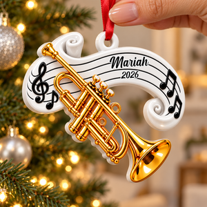 Classic Music Instrument Gift For Band Student, Music Teacher - Personalized Real 3D Ornament fc3811ff-9ad9-4c0c-93db-510fbddba9f1-6.png