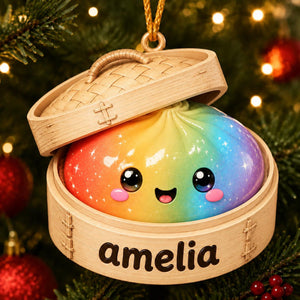 Personalized Glitter Dumpling Ornament, Acrylic Squishy Style Christmas Ornament, Custom Name Ornament, Kids Christmas Gift, Holiday Decor fc543f83-8eae-4ba0-b9dd-6b6fc4986841-7.jpg