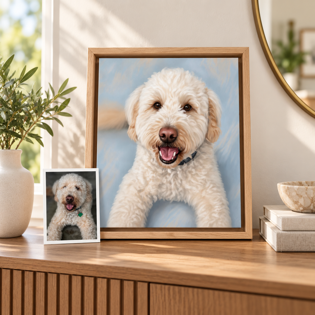 CUSTOM DOG CAT Portrait from your Photo, Digital Art or Oil Acrylic Embellished Painting on Canvas Original Pet Family Portraits fc6294d6-ca35-45d7-a068-88d40fa83b3c-ChatGPT-Image-Sep-16-2026-02_55_11-PM.png