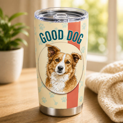 Custom Pet Photo-to-Art Watercolor Tumbler - Personalized Tumbler fc62c206-54c6-4315-b9a8-9345a9478d44.jpg