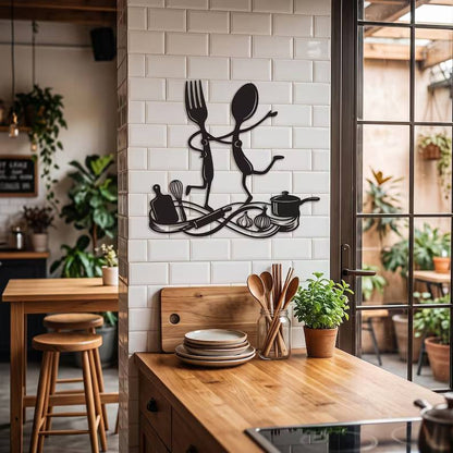 Fork Spoon Metal Wall Decor, Dancing Cutlery Kitchen Art, Playful Utensil Hanging, Dining Room Accent, Fun Chef Gift fc79ac65-698d-4bbd-8d8e-07cdb4621cac-eytrt-2-.jpg