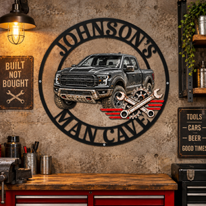 Custom Photo Garage Mechanic Shaped Metal Sign - Personalized Birthday Gifts For Husband, Son, Grandson, Brother, Grandpa, Dad, Yourself - Garage Mode On fc941b49-45c9-41d5-9155-e1e51e5190dd-3-1-.png