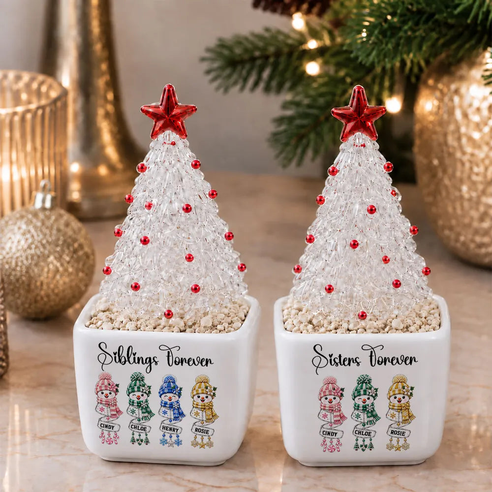 Siblings Forever - Personalized Potted Christmas Tree - Christmas Gift For Family fcb7e818-0286-42cc-88e5-8b229abc87db-5.webp