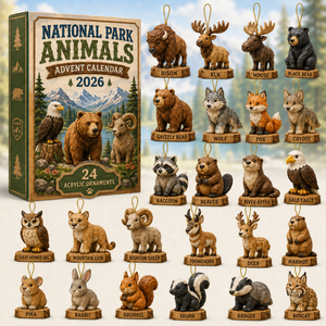 National Park Adorable Animals Advent Calendar 2026 - 24-Day Festive Countdown, Acrylic Charms Blind Box - Gift For Family & Friends fcb94161-26ac-404c-aaa6-742ac03fb638-box-charms-animals.png