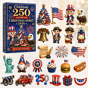 250 Years of Christmas Spirit Advent Calendar 2026 - 24-Day Festive Countdown, Acrylic Charms Blind Box - Gift For Family & Friends fcc4ac6b-dbf4-4e4a-8757-28a872d749e2-250.png