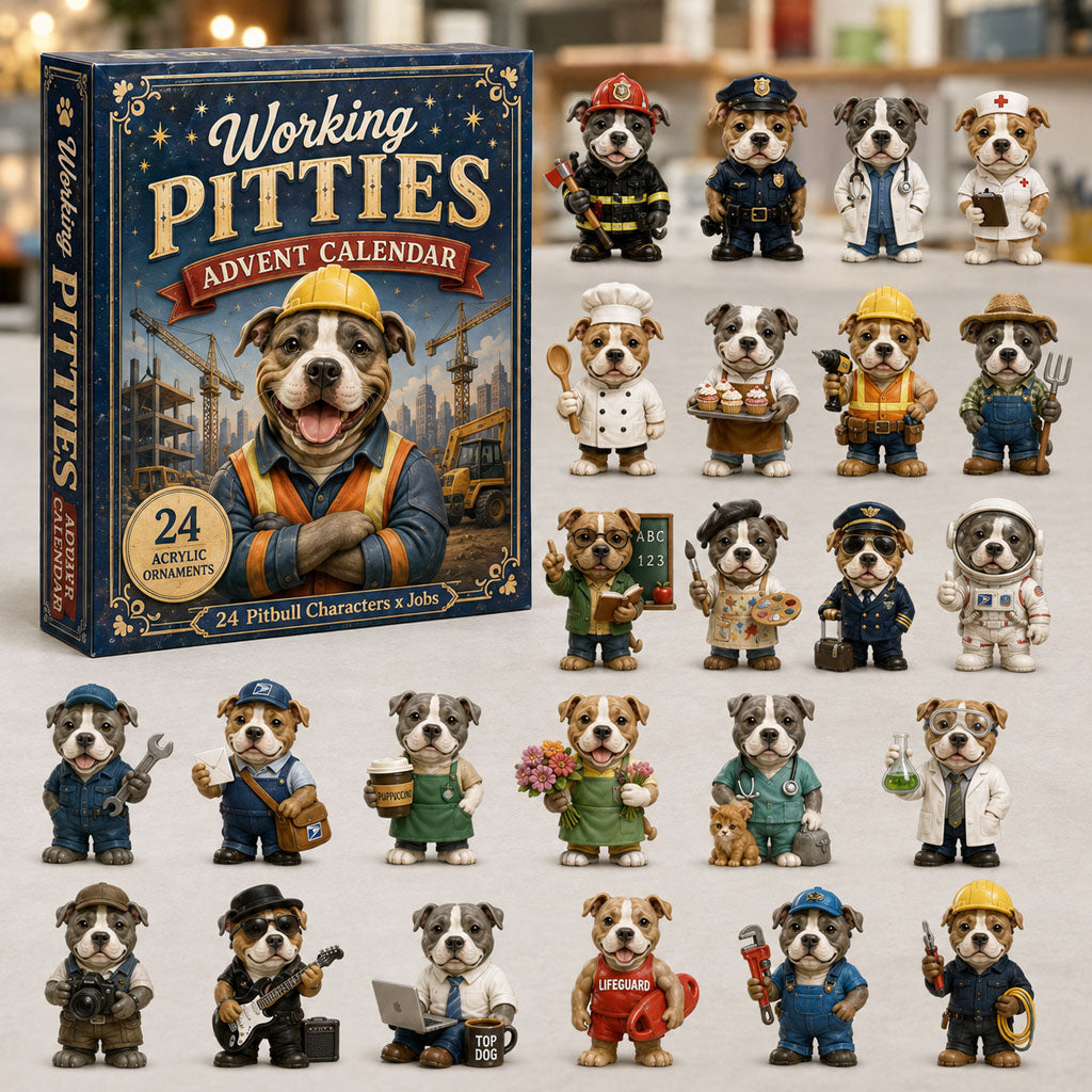 Working Pitties Advent Calendar 2026 - 24-Day Festive Countdown, Acrylic Charms Blind Box - Gift For Pitbull Lovers fcc9f351-3917-425c-a0ac-3cc20354682d-pitties.jpg