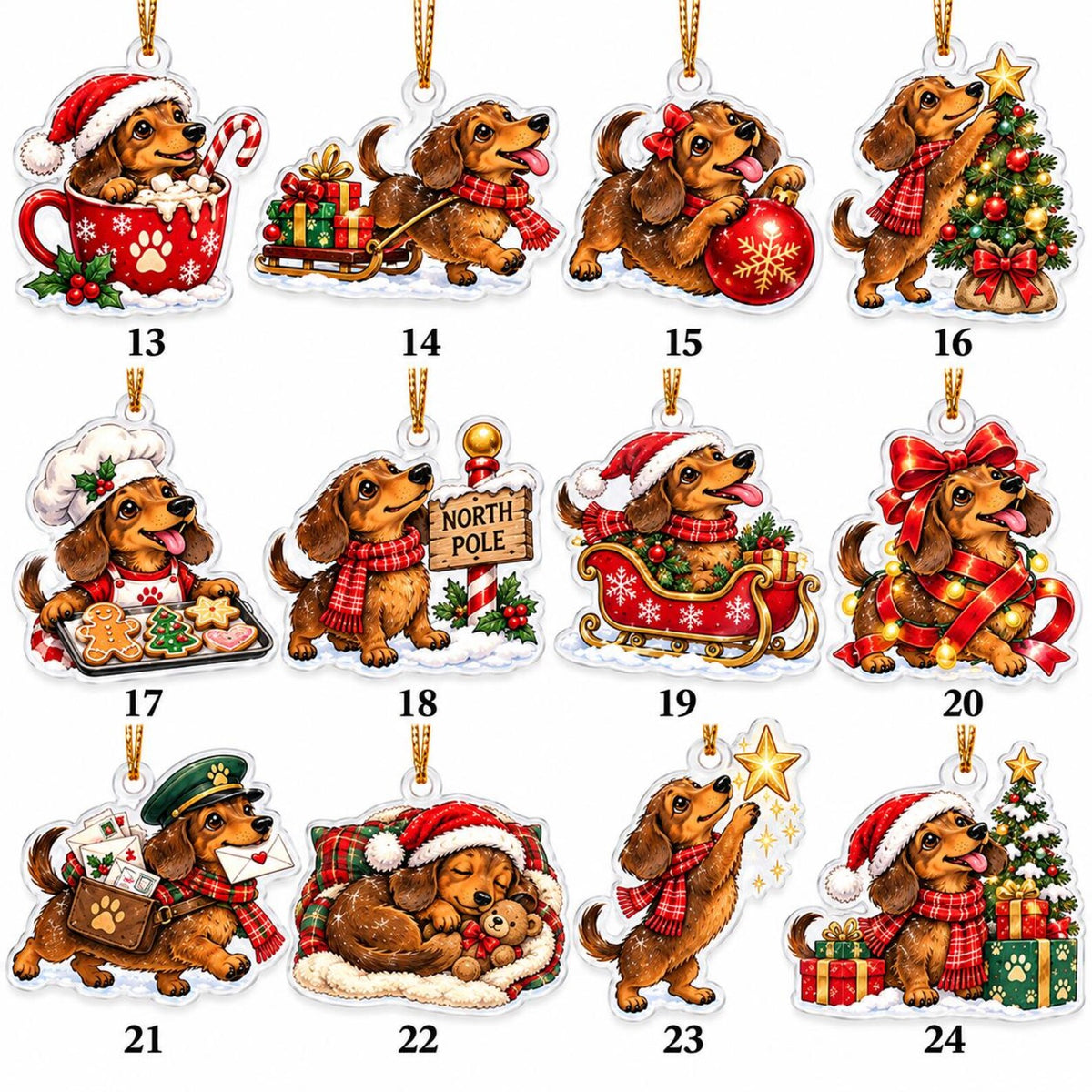 Dachshund Christmas Advent Calendar, 24 Acrylic Ornaments, 2026 Holiday Countdown fcca0847-ad0e-4c08-a748-bff6c75906a7-il_1588xN.8595680200_hdi2.jpg