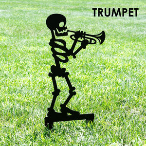 Outdoor Halloween Musician Skeleton Yard Stakes | Spooky Yard Display, Halloween Garden Signs, Skeleton Seasonal Decor, Gift for Music Lover fcffaa75-472b-4e54-8c73-3611760ac63e-fdgf-1-.jpg