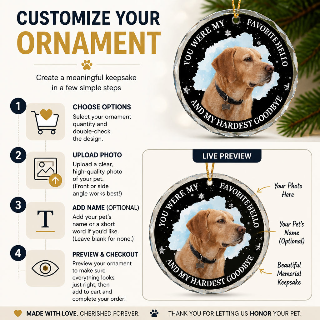 Pet Memorial Crystal Ornament – Favorite Hello, Hardest Goodbye - Personalized Crystal Ornament fd14e57a-9027-472f-ae20-65b9defc1152.jpg