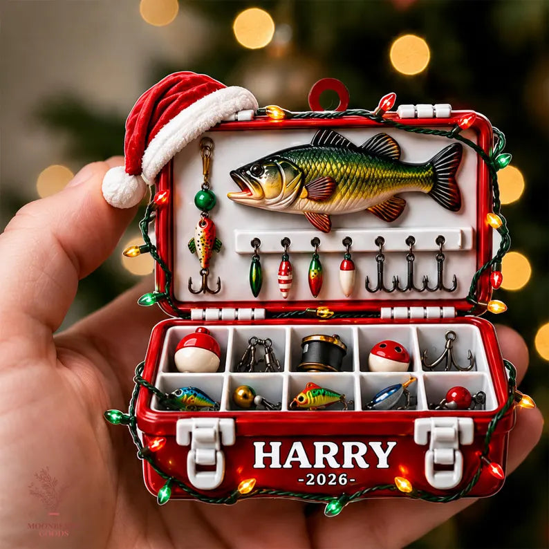 Personalized Fishing Tackle Box 3D Relief Gift, Fisherman Ornament, Dad Fishing Ornament,Fishing Man Gifts, Fishmas Christmas,Fishing Lovers fd3e7017-d5e7-4665-bd9b-acf35d772e75-ghnfthr-5-.webp