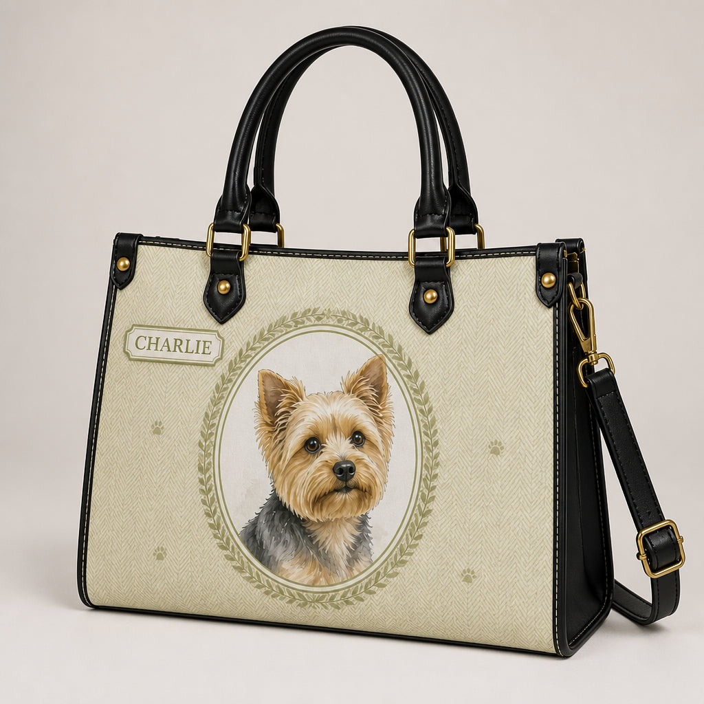 Custom Pet Portrait Shoulder Bag – Laurel Cameo Edition - Personalized Leather Shoulder Bag fd520884-6314-4382-a3ce-994a8986f8d1.jpg