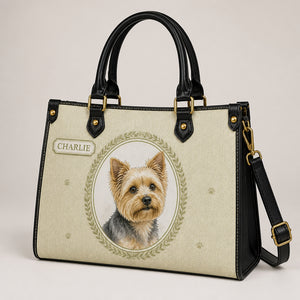 Custom Pet Portrait Shoulder Bag – Laurel Cameo Edition - Personalized Leather Shoulder Bag fd520884-6314-4382-a3ce-994a8986f8d1.jpg