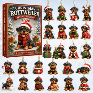 Christmas Rottweiler Advent Calendar 2026 - 24-Day Festive Countdown, Acrylic Charms Blind Box - Gift For Rottweiler Lovers fd54194d-0643-4780-8302-8feb4f107556-christmas-rottweiler-box-charms.png