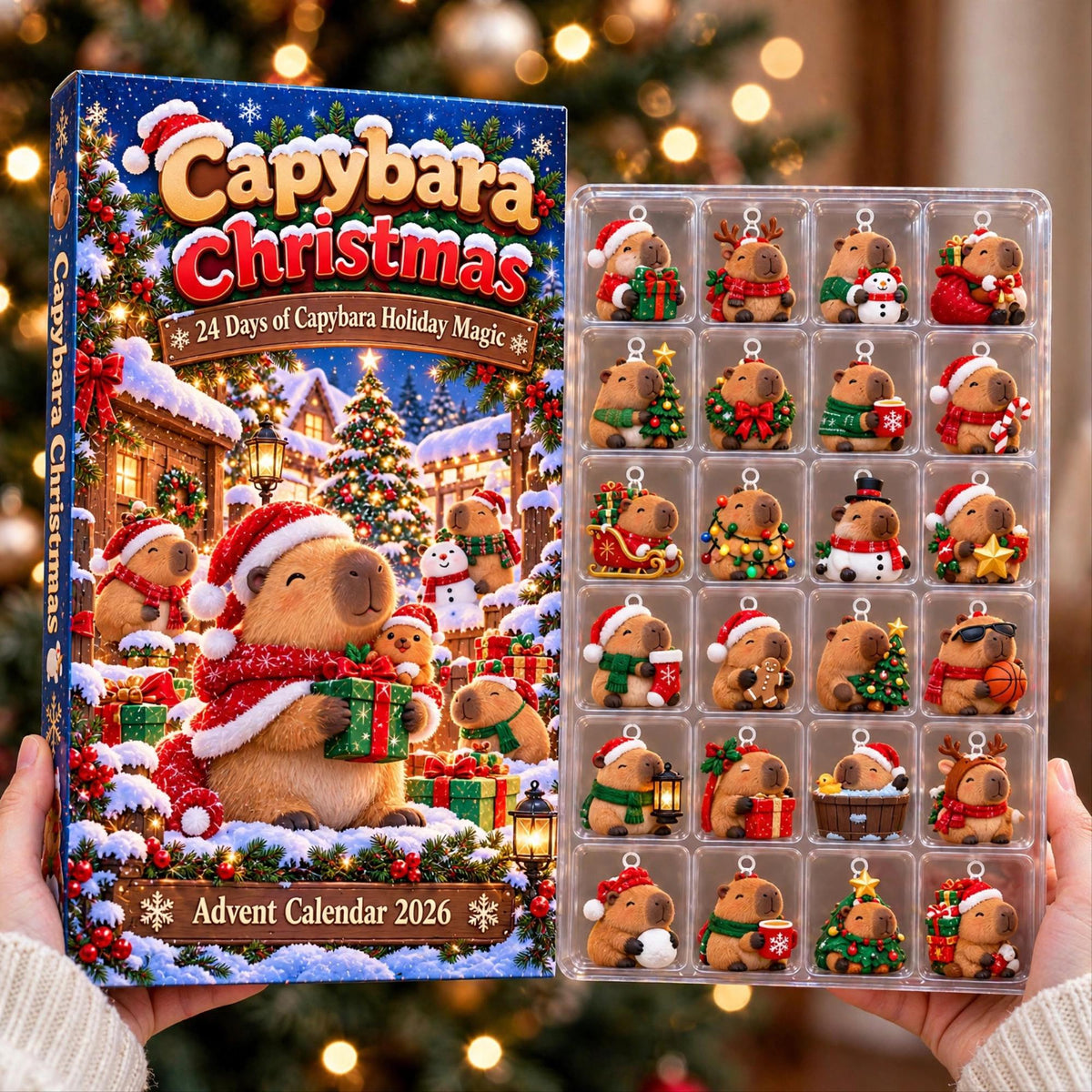 Capybara Advent Calendar 2026, 24 Piece Capybara Ornament Set, Blind Box Advent Calendar, Christmas Countdown Gift for Home Decor fd5807c7-72ad-4b15-bb95-7cda44da5945-il_fullxfull.8650092405_dine.jpg