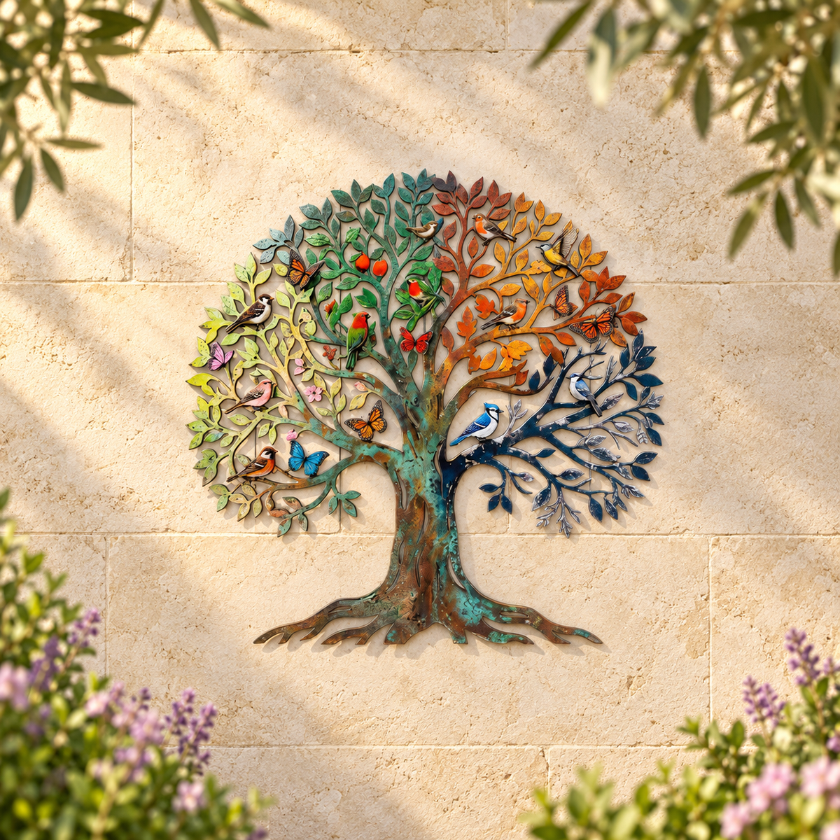 Four Seasons Tree of Life Metal Art, Colorful Nature Wall Sign, Boho Living Room Decor, Housewarming Gift fd6064d3-5a8f-441f-b7eb-4574ca8b6e20-6bed2be4-0186-480d-a4c4-062fde673363.png