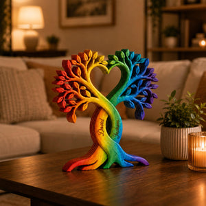 Personalized LGBT Couple Heart Tree Wooden Block, Custom Gay Couple Anniversary Gift, Rainbow Pride Wooden Sign, LGBTQ Wedding Keepsake fd6640bd-0450-4c96-b768-3efb8f07bfcd-4.jpg