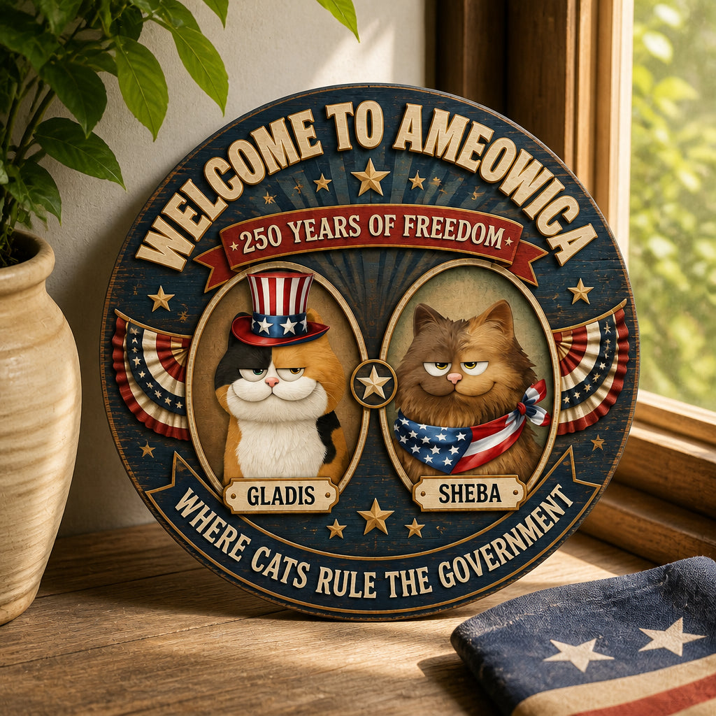 Welcome to Ameowica Custom Cat Portrait Wood Sign - Personalized Wood Sign fd686e9a-fa4a-4f4c-8252-4a0afb817276.jpg