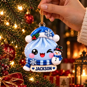 Personalized Christmas Dumpling Dim Sum Acrylic Ornament, Christmas Gift, Dumpling Lover Gift, Kids Christmas Gift fd8737f3-c9b3-4047-a8b0-88ba87ac388d-gop-3-.webp