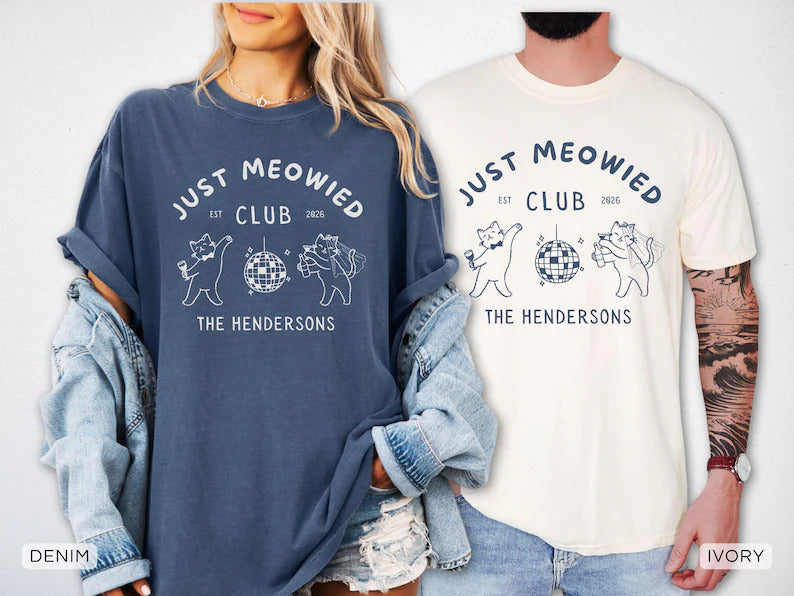 Just Married Cat Wedding Shirt Newlywed Couple Matching T-Shirt Comfort Colors Mr And Mrs Tee Just Meowied Honeymoon Gift For Bride Groom fd87d773-24ae-4974-a147-20ef991cf159-ggggg-6-.jpg