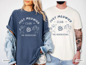 Just Married Cat Wedding Shirt Newlywed Couple Matching T-Shirt Comfort Colors Mr And Mrs Tee Just Meowied Honeymoon Gift For Bride Groom fd87d773-24ae-4974-a147-20ef991cf159-ggggg-6-.jpg