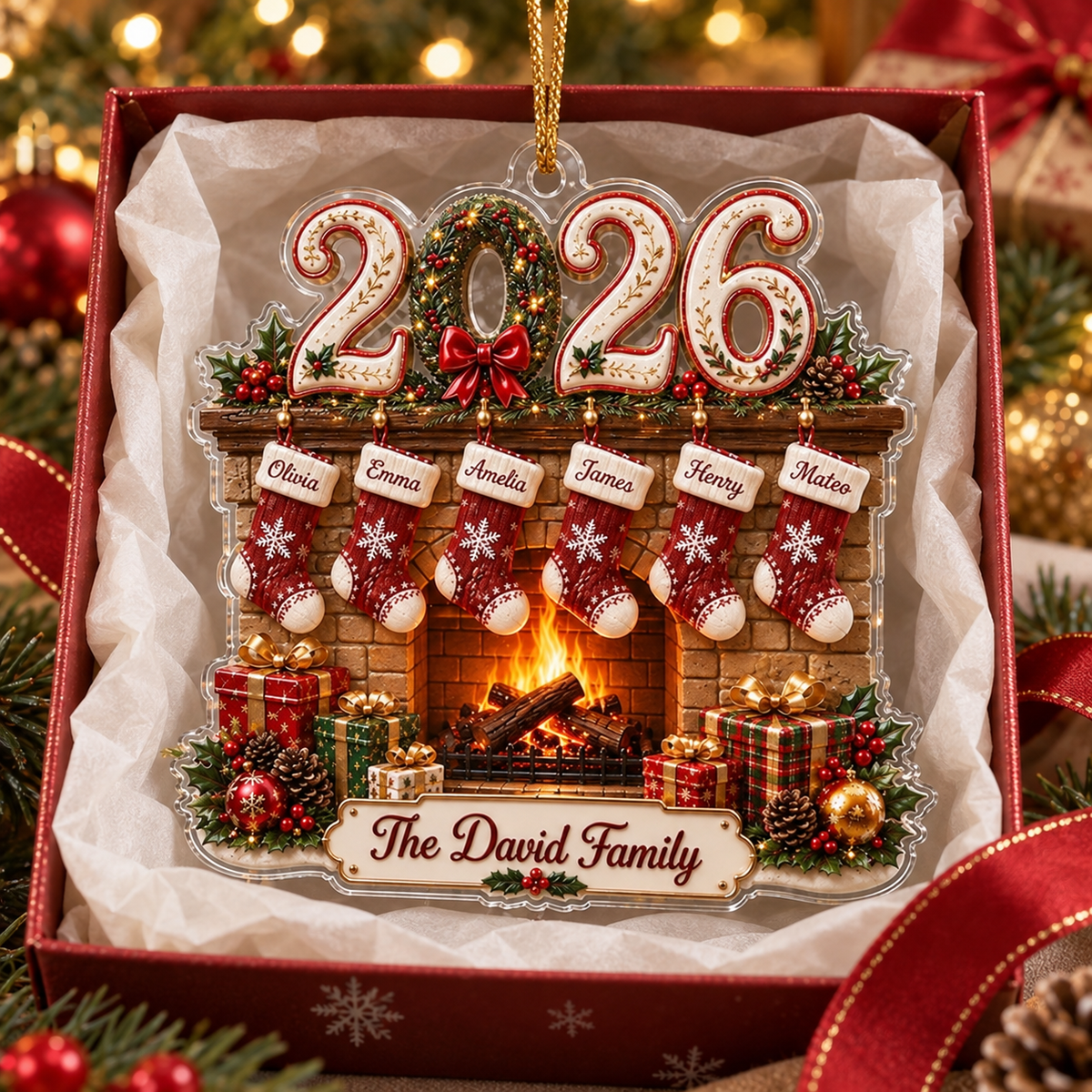 Personalized Family Christmas Acrylic Ornament 2026, Custom Family Name Fireplace Ornament, Personalized Stocking Ornament, Christmas Gift fda1ad7e-708b-4251-bec0-958f32134b88-f4dd5ba6-162d-4673-b2f5-72dda9db1c43.png