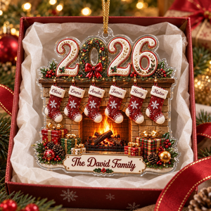 Personalized Family Christmas Acrylic Ornament 2026, Custom Family Name Fireplace Ornament, Personalized Stocking Ornament, Christmas Gift fda1ad7e-708b-4251-bec0-958f32134b88-f4dd5ba6-162d-4673-b2f5-72dda9db1c43.png