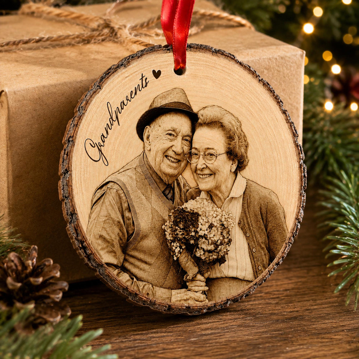 Personalized Couple Portrait from Photo Engraved Style Wooden Ornament, Custom Picture Ornament, Family Rustic Keepsake, Grandparents Gifts fda5093a-5dbd-49f2-b192-e08aa3d71a04-3.jpg