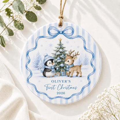 Personalized Baby First Christmas Ornament 2026, Custom Baby Name Keepsake, Newborn Ornament, First Xmas Gift, Nursery Holiday Decor fdad8252-915f-4522-954d-54eb6688c30d-dfgvfg-3-.webp