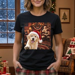 Custom Photo Funny Dog Selfie With Santa Comfort T-Shirt - Personalized Christmas Birthday Gifts For Dog Cat Lovers, Dog Dad And Mom, Cat Owners fdc019f1-1649-436f-a902-0a3180ea88b6-1-6-.png